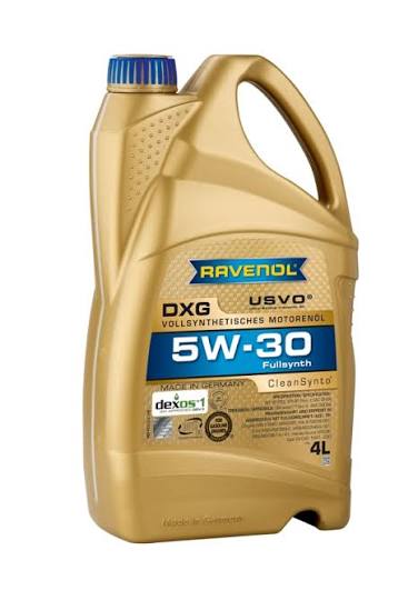 ACEITE PARA MOTOR SINTÉTICO RAVENOL DXG 5W30