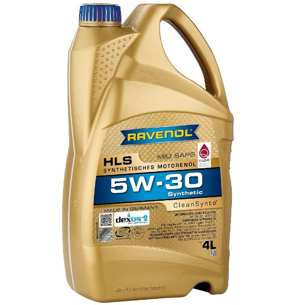 ACEITE PARA MOTOR SINTETICO RAVENOL HLS 5W30