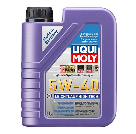 ACEITE LIQUIMOLY Leichtlauf High Tech SAE 5W-40