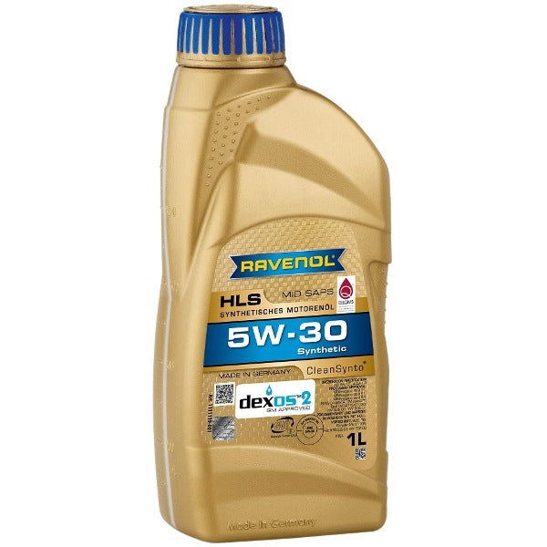 ACEITE PARA MOTOR SINTETICO RAVENOL HLS 5W30