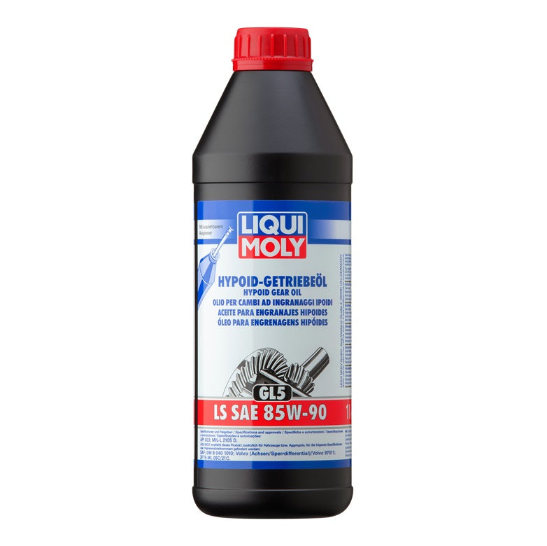 HYPOID-GETRIEBEÖL (GL 5) SAE 85W-90 LS | ACEITE PARA ENGRANAJES HIPOIDES (GL 5) SAE 85W-90 LS 1L