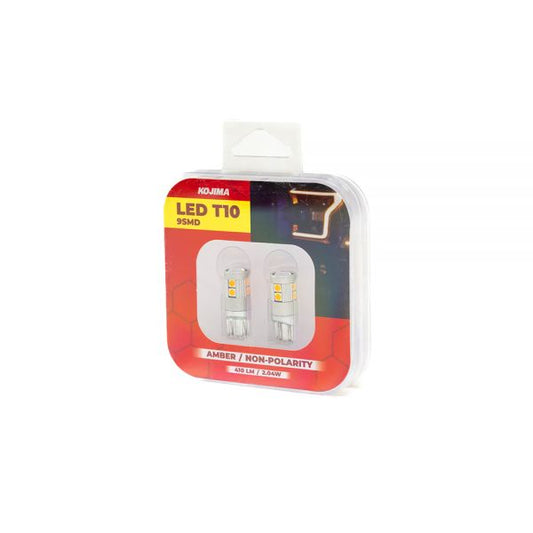 LED T10 9SMD AMBER