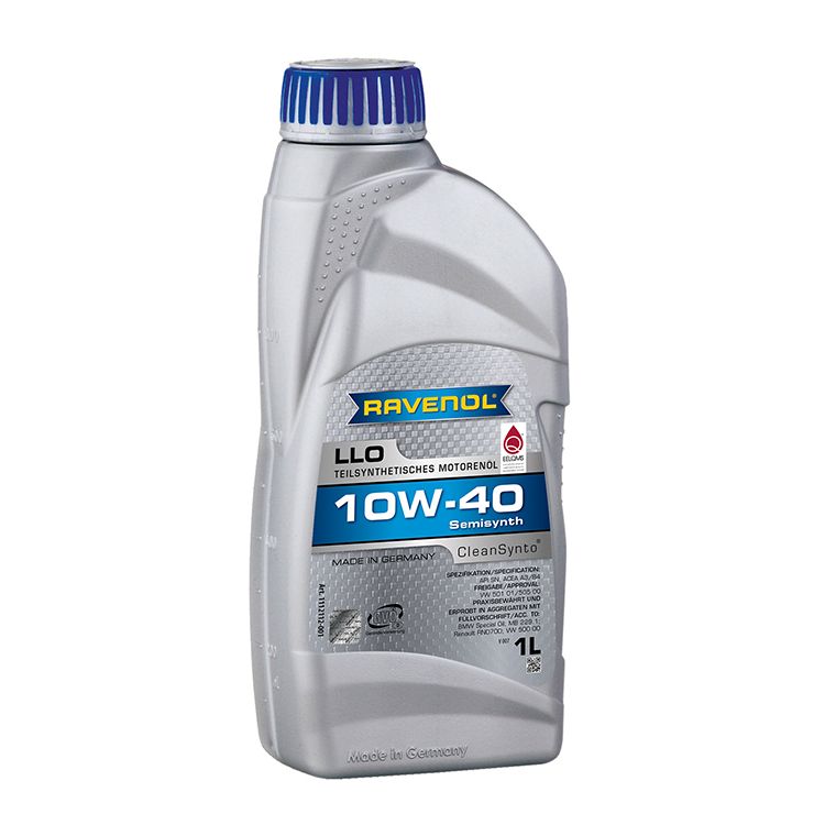ACEITE PARA MOTOR SEMI SINTÉTICO RAVENOL LLO 10W40